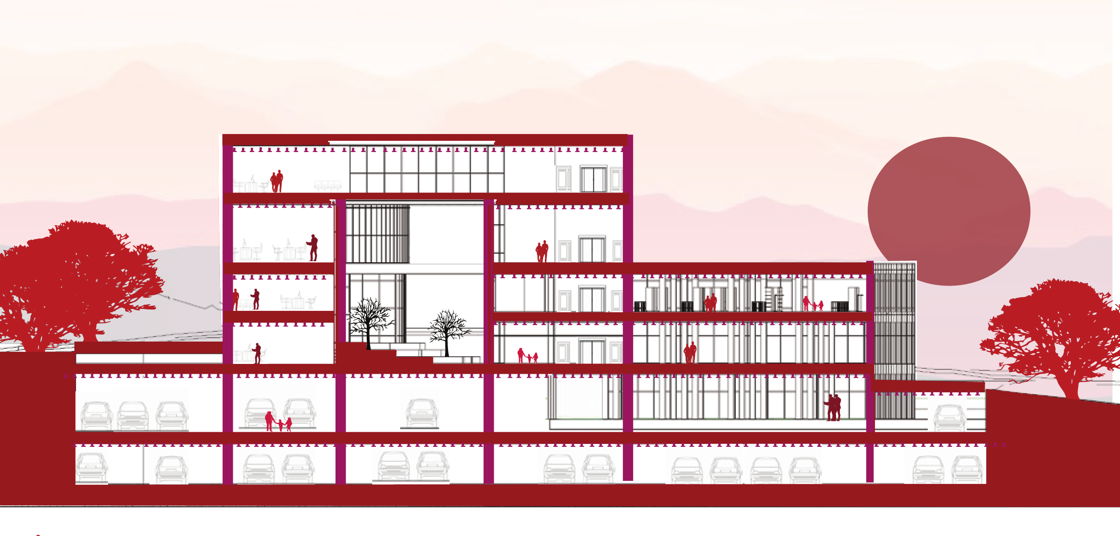 Major building section